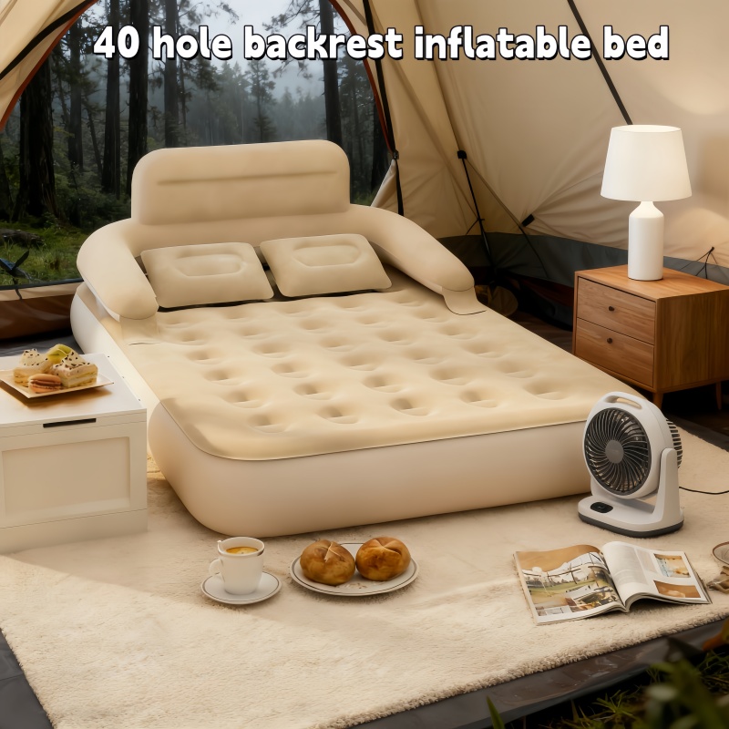 Outdoor Furniture Pillows - 야외 다용도 2인용 캠핑 에어매트 휴대용