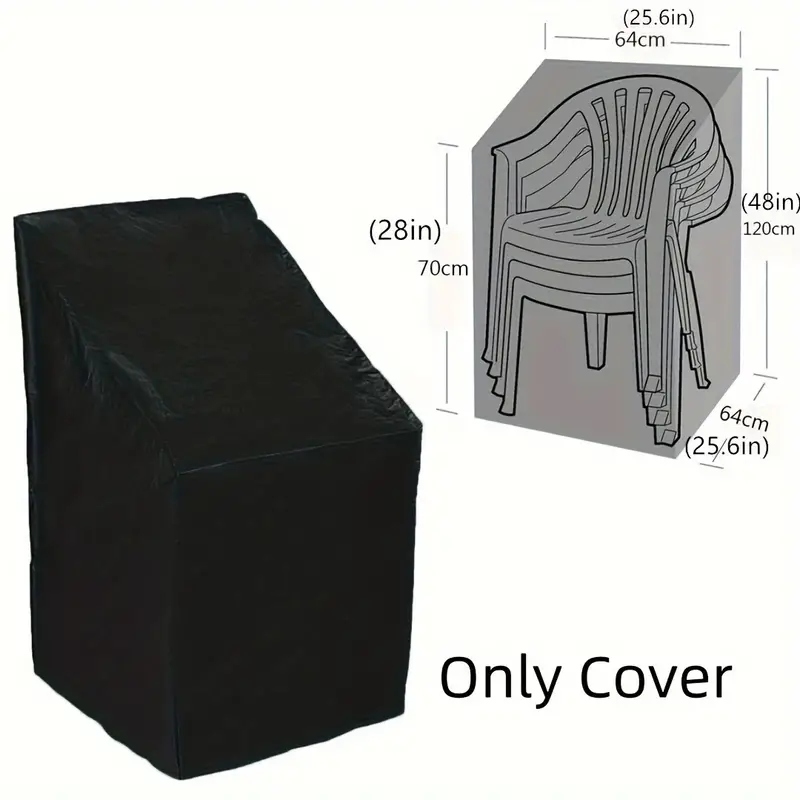 Outdoor Furniture Paint - 헤비 듀티 스태커블 의자 커버, 방수