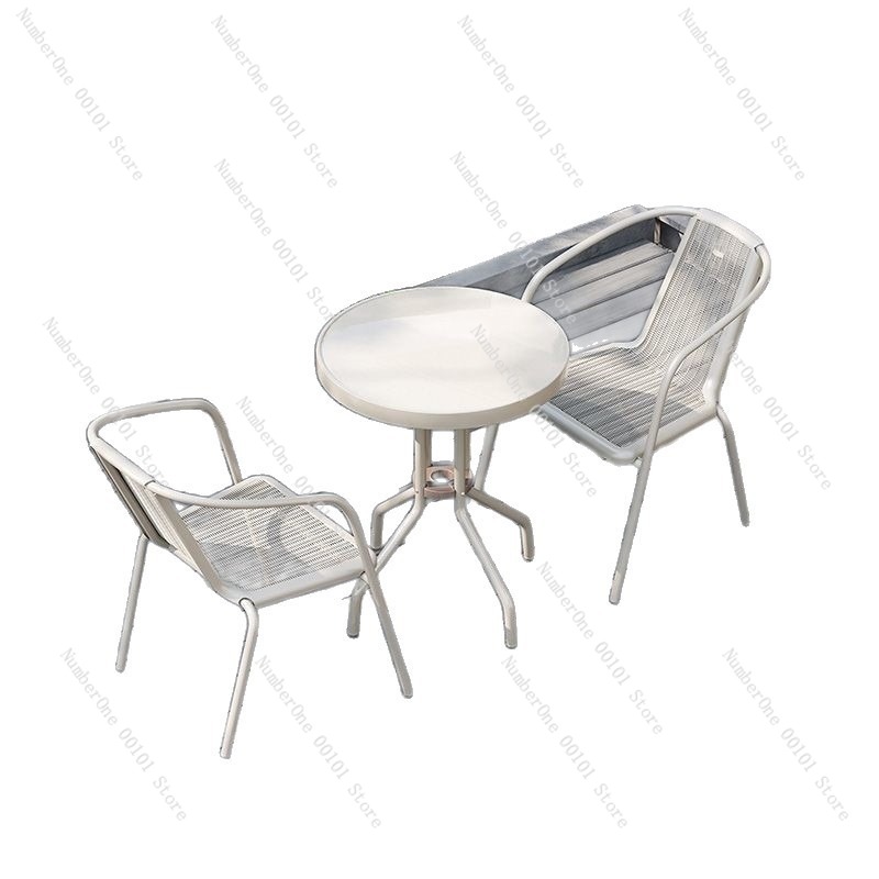 Outdoor Furniture Table And Chairs - 야외 발코니 접이식 테이블 및 2개의