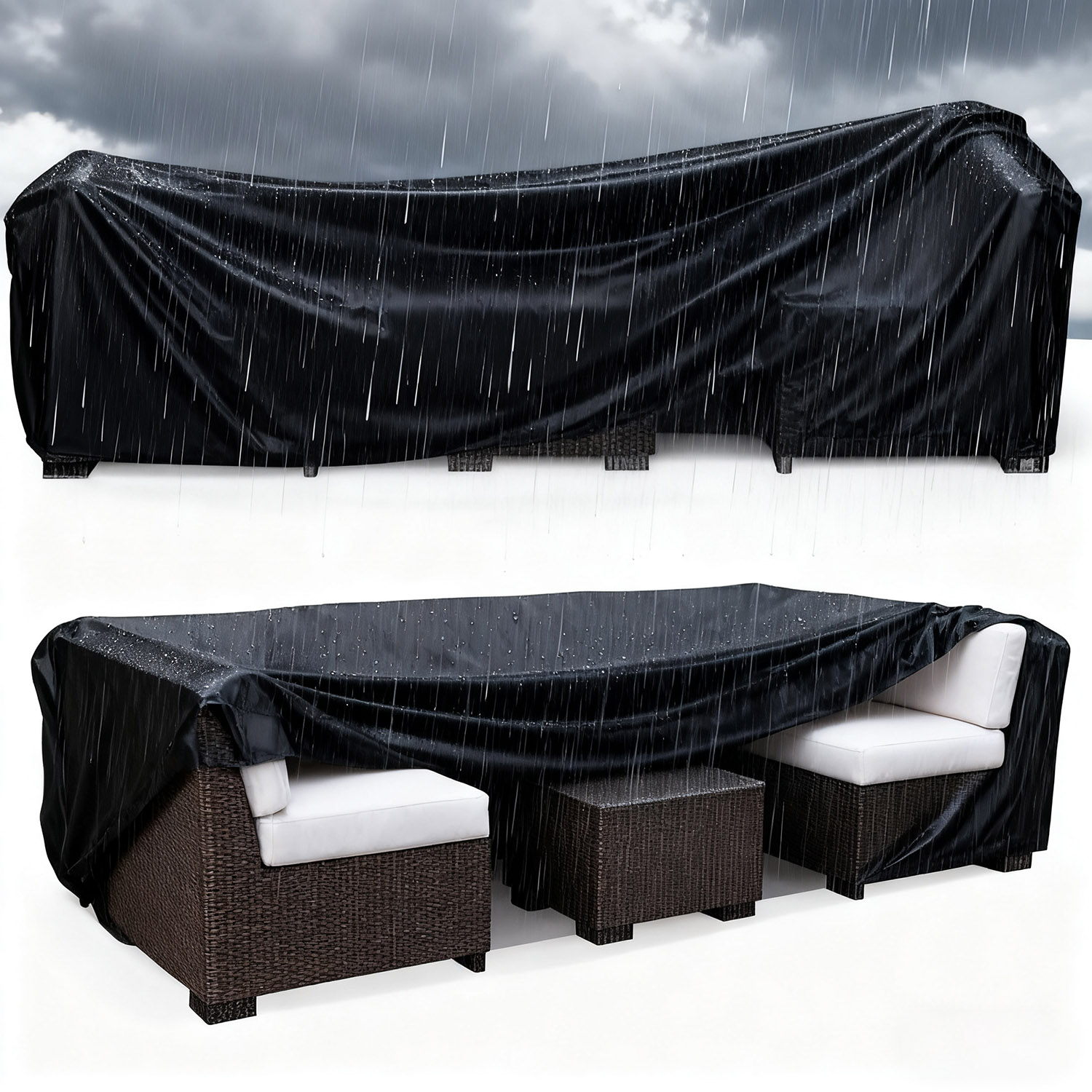 Outdoor Furniture Paint - 다양한 크기의 야외 파티오 가구 커버,