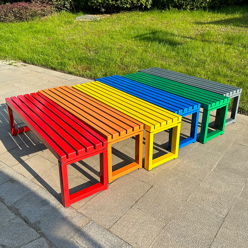 Garden Bench Metal - 인터넷 유명인 화이트 등받이 벤치 풀