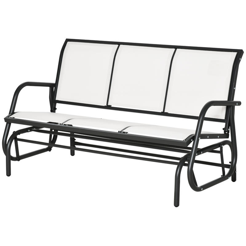 3인용 정원 그네 벤치, 금속과 통기성 메쉬 원단으로  - Garden Bench Metal 리뷰 및 가격