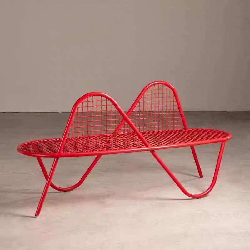 야외 단조 철제 안뜰 정원 벤치 야외 금속 메쉬 의자  - Garden Bench Metal 리뷰 및 가격