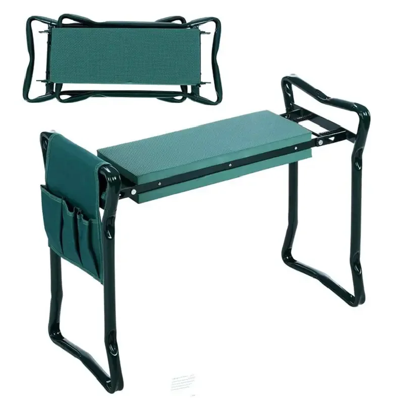 정원용 무릎꿇이 의자, 두껍고 넓은 소프트 패드가 있는 - Garden Bench Metal 리뷰 및 가격