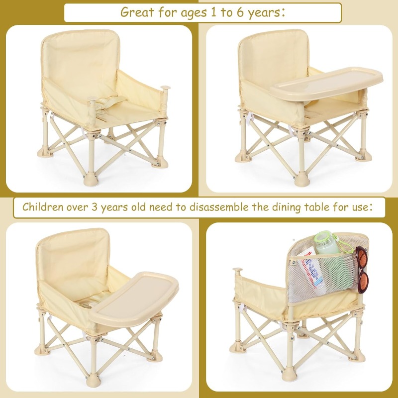 아기 야외용 비치 의자, 우산, 등받이, 포켓, 안전벨 - Outdoor Furniture Table And Chairs 리뷰 및 가격