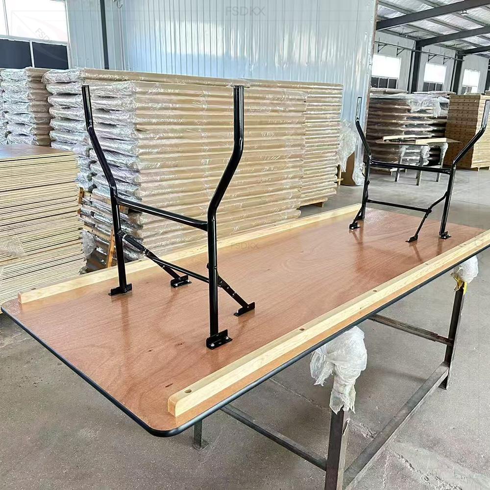 내구성 있는 직사각형 접이식 원목 식탁 (웨딩 파티,  - Outdoor Furniture Rental For Party 리뷰 및 가격