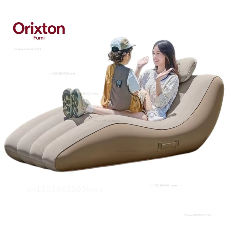 야외용 휴대용 자충식 라운지 의자 - 방수 캠핑용 레이 - Outdoor Furniture Pillows 리뷰 및 가격