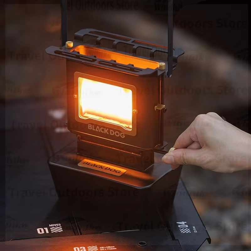블랙독 미니 레트로 화로 테이블탑 디스플레이 스토브 휴 - Outdoor Furniture Oil 리뷰 및 가격