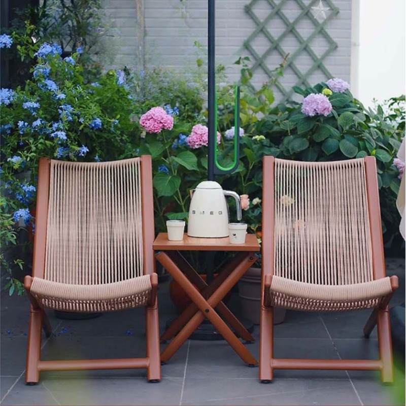 라탄 직조 야외 라운지 의자 철제 베이킹 페인트 정원  - Outdoor Furniture Paint 리뷰 및 가격