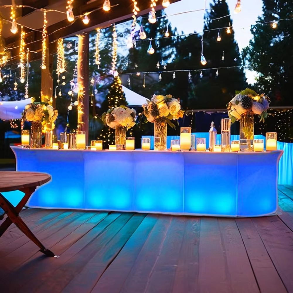LED 방수 야외 조명 바 테이블 충전식 바 카운터 가 - Outdoor Furniture Rental For Party 리뷰 및 가격