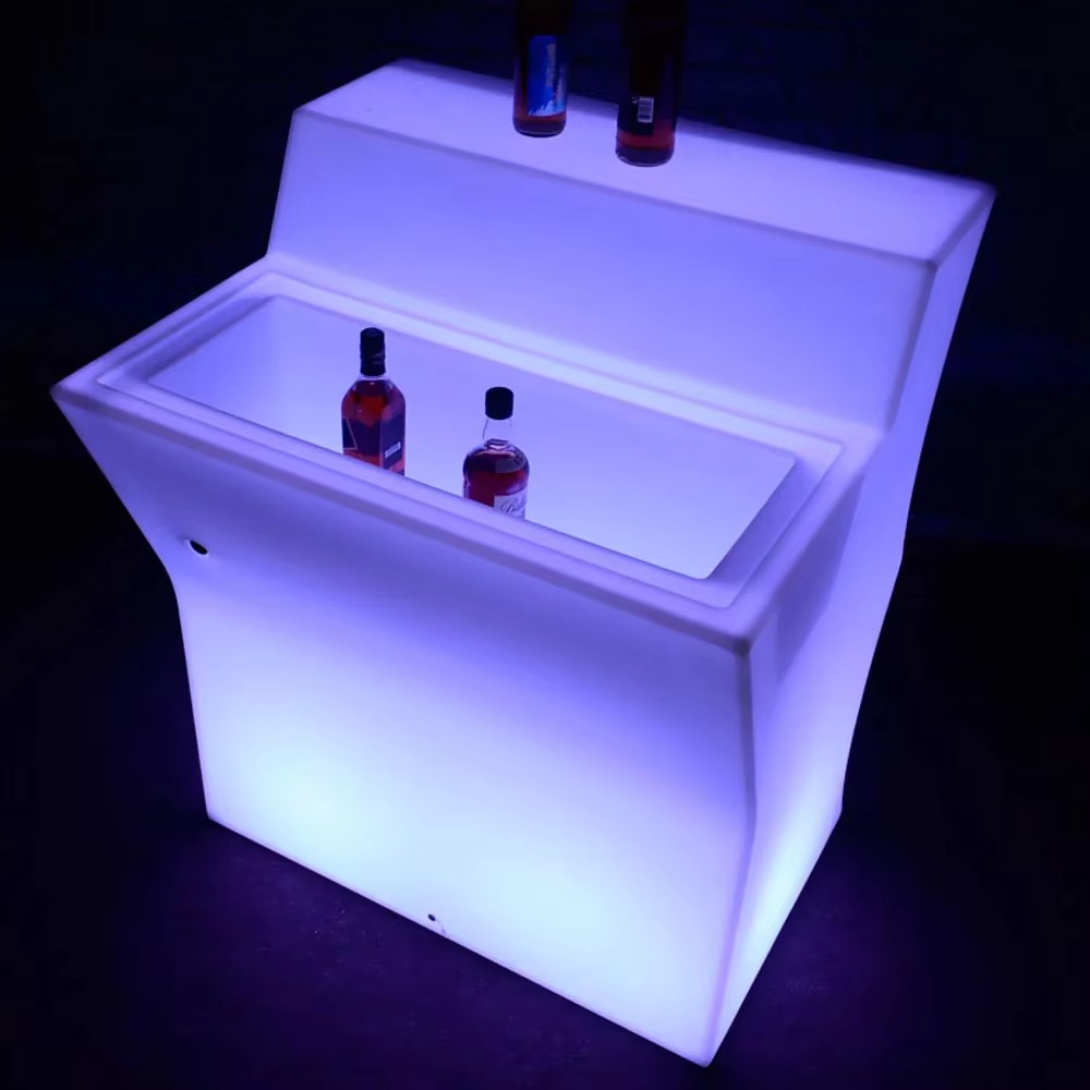 LED 방수 야외 조명 바 테이블 충전식 바 카운터 가 - Outdoor Furniture Rental For Party 리뷰 및 가격