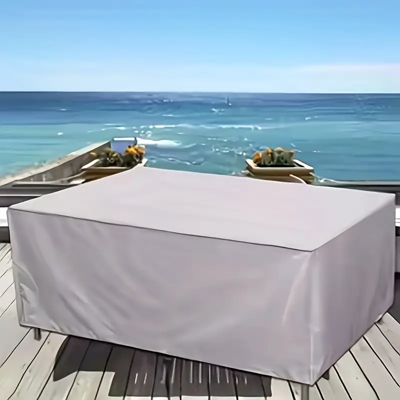 실버 옥스포드 원단 보호 커버 - 야외 정원 가구, 파 - Outdoor Furniture Table And Chairs 리뷰 및 가격